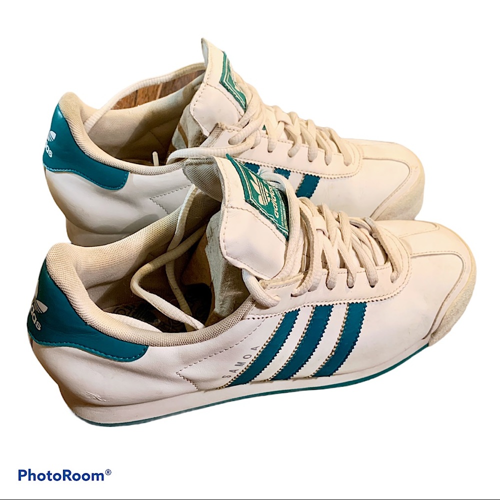 Adidas Samoa unisex Sz. 9  white / Green